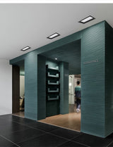 Square Downlight Embedded LED Ultra-thin Hole Light Ceiling Grille Bold Light 12W 15W 18W 24W