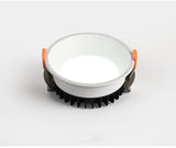 Frameless 3 Light Temperature Anti Glare Recessed Downlight 7W 10W 12W 15W 24W Round LED Ceiling Spot Light Pic Background