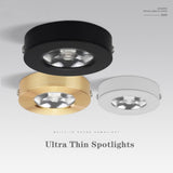 New Ultra Thin Cabinet Light Surface Mounted Led Downlight Indoor Home Ceiling Led Lamp 3W 5W 7W 10W AC220V Living Room Lighting