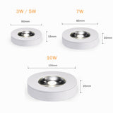 New Ultra Thin Cabinet Light Surface Mounted Led Downlight Indoor Home Ceiling Led Lamp 3W 5W 7W 10W AC220V Living Room Lighting