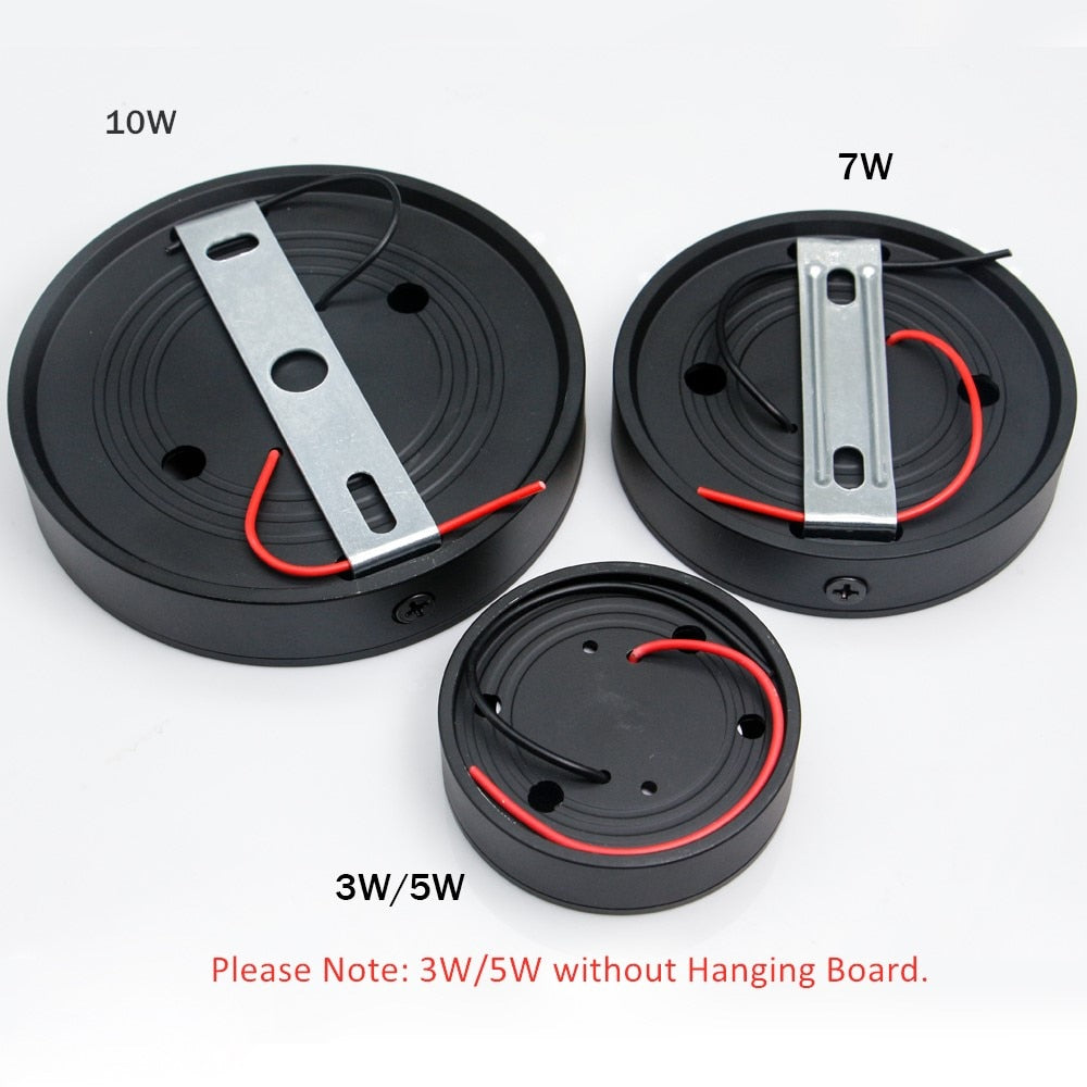 New Ultra Thin Cabinet Light Surface Mounted Led Downlight Indoor Home Ceiling Led Lamp 3W 5W 7W 10W AC220V Living Room Lighting