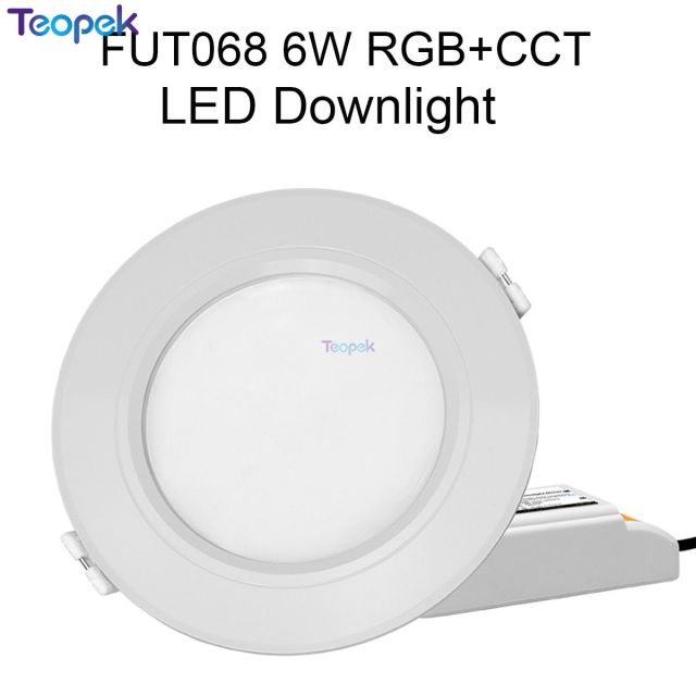 MiBoxer 6W 9W 12W 15W 18W 25W RGB+CCT led Downlight Dimmable Ceiling AC110V 220V FUT062/FUT063/FUT066/FUT068/FUT069 Wifi control