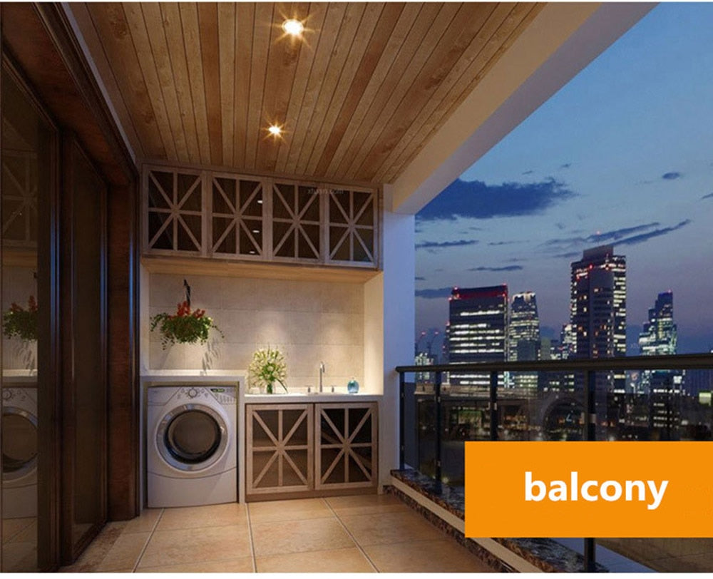 LED indoor ceiling lamp body sensor infrared sensor downlight sound control induction corridor balcony