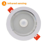 LED indoor ceiling lamp body sensor infrared sensor downlight sound control induction corridor balcony