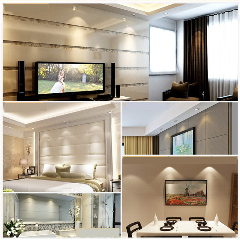 Super Bright GU10 Dimmable Light 110V 220V Warm / Pure / Cool White 9W 12W 15W GU10 COB LED Downlight GU10 LED Spot Light