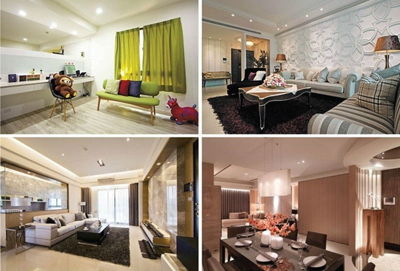 Super Bright GU10 Dimmable Light 110V 220V Warm / Pure / Cool White 9W 12W 15W GU10 COB LED Downlight GU10 LED Spot Light