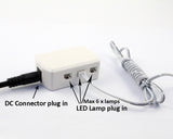 LED Under Cabinet Light 12V DC Warm Natural Cool White 12V LED Puck Lights Downlight for Under Kitchen Closet Cabinets Lighting