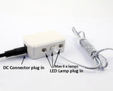 LED Under Cabinet Light 12V DC Warm Natural Cool White 12V LED Puck Lights Downlight for Under Kitchen Closet Cabinets Lighting