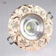 European Style Resin Lace Diamond Led Cob Ceiling Lamp 5W 7W 110V 220V For Hallway Living Room Interior Loft Recessed Spotlight