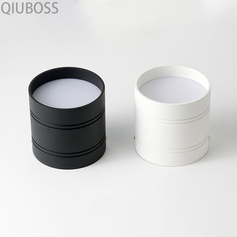 Round Dimmable LED Ceiling Downlight 5/7/9/12/15/18/20/24W Surface Mounted Spotlights Kitchen Bedroom Livingroom Indoor Lighting