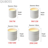 Round Dimmable LED Ceiling Downlight 5/7/9/12/15/18/20/24W Surface Mounted Spotlights Kitchen Bedroom Livingroom Indoor Lighting