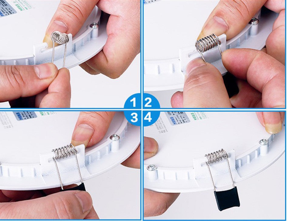 Ultra Thin LED Downlight Lamp 3W 4W 6W 9W 12W 15W 18W 24W LED Ceiling Recessed Grid Downlight Slim Round Panel Light