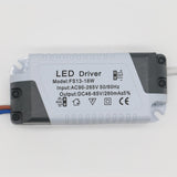 LED Power Supply 1W-24W 260mA Driver Adapter With DC Plug  AC90-265V Lighting Transformer For LED Panel Light Downlight