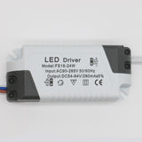LED Power Supply 1W-24W 260mA Driver Adapter With DC Plug  AC90-265V Lighting Transformer For LED Panel Light Downlight