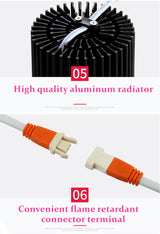 Unique Design White plus Black Dimmable Recessed COB LED Downlights 5W 7W 9W 12W 15W 18W Ceiling lamp Spot lights AC90-260V