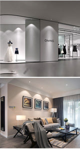 Unique Design White plus Black Dimmable Recessed COB LED Downlights 5W 7W 9W 12W 15W 18W Ceiling lamp Spot lights AC90-260V