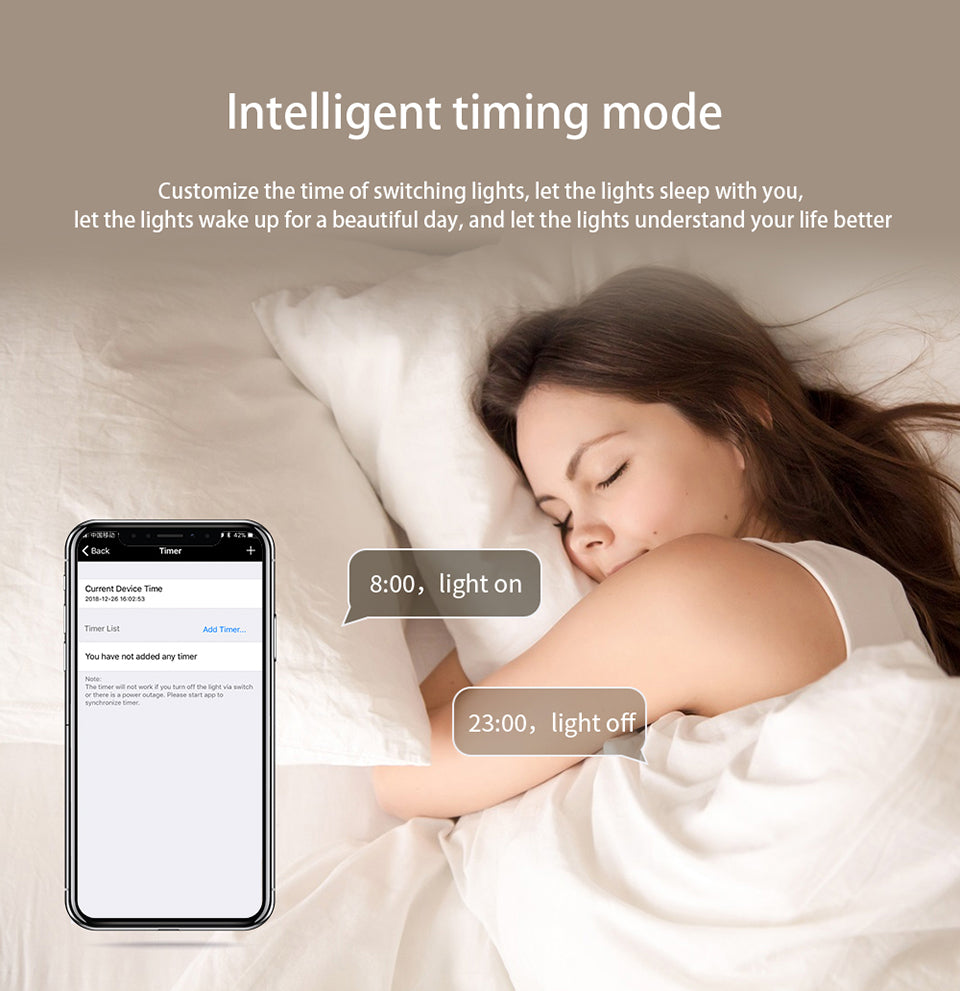 Smart LED Downlight Dimming Round Spot Light 5W 9W RGB Color Changing Warm Cold light Bluetooth APP Control Smart Light