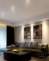 Dimmable LED downlight COB spotlight 10W 20W 30W Ceiling inlaid light Interior lighting AC110V-220V living room bedroom