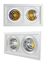 Dimmable LED downlight COB spotlight 10W 20W 30W Ceiling inlaid light Interior lighting AC110V-220V living room bedroom