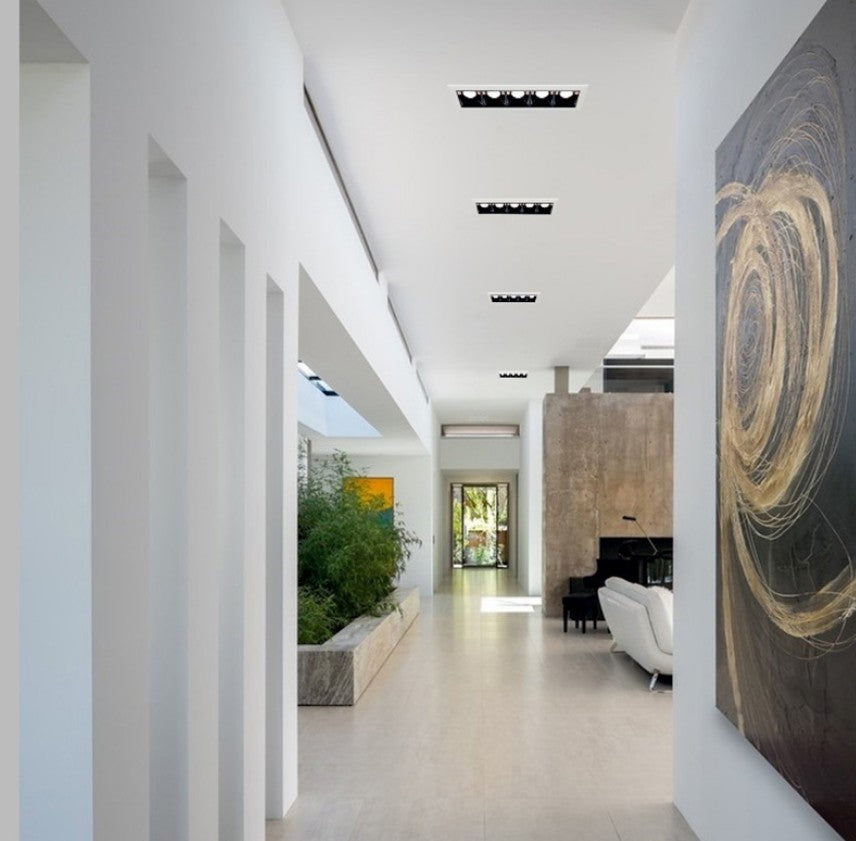 Dimmable LED Downlight Spot Light Indoor Recessed Lighting Linear bar Laser Blade Ceiling Line Lamp 2W/4W/6W/10W/20W/30W