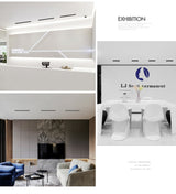 Dimmable LED Downlight Spot Light Indoor Recessed Lighting Linear bar Laser Blade Ceiling Line Lamp 2W/4W/6W/10W/20W/30W