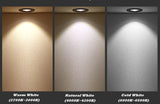 Dimmable Recessed LED Downlights 7W/9W/12W COB LED Ceiling Spot Lights 85-265V LED Ceiling Lamps Warm Cold White Indoor Lighting