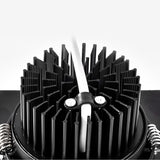 Square Dimmable Recessed COB LED Downlights 7W 9W 12W LED Ceiling Spot Lights AC85-265V LED Ceiling Lamps Indoor Lighting