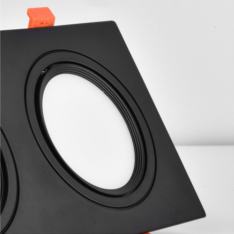 Square Dimmable Recessed COB LED Downlights 7W 9W 12W LED Ceiling Spot Lights AC85-265V LED Ceiling Lamps Indoor Lighting