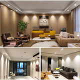 Square Dimmable Recessed COB LED Downlights 7W 9W 12W LED Ceiling Spot Lights AC85-265V LED Ceiling Lamps Indoor Lighting