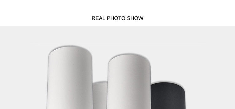 AC85-220V LED Surface Ceiling Light Fixtures For Dining Room Lighting Bar Shop Restaurant Indoor Home Lamp Aluminum Lampshade