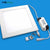 Ultra Thin Design 3W 4W 6W 9W 12W 15W LED SMD2835 Dimmable Ceiling Recessed Grid Downlight / Slim Square Flat Panel Light