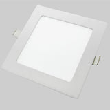 Ultra Thin Design 3W 4W 6W 9W 12W 15W LED SMD2835 Dimmable Ceiling Recessed Grid Downlight / Slim Square Flat Panel Light