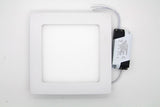 Ultra Thin Design 3W 4W 6W 9W 12W 15W LED SMD2835 Dimmable Ceiling Recessed Grid Downlight / Slim Square Flat Panel Light