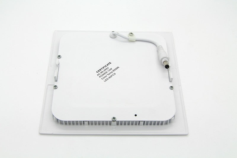 Ultra Thin Design 3W 4W 6W 9W 12W 15W LED SMD2835 Dimmable Ceiling Recessed Grid Downlight / Slim Square Flat Panel Light