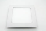 Ultra Thin Design 3W 4W 6W 9W 12W 15W LED SMD2835 Dimmable Ceiling Recessed Grid Downlight / Slim Square Flat Panel Light