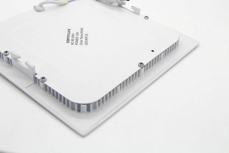 Ultra Thin Design 3W 4W 6W 9W 12W 15W LED SMD2835 Dimmable Ceiling Recessed Grid Downlight / Slim Square Flat Panel Light