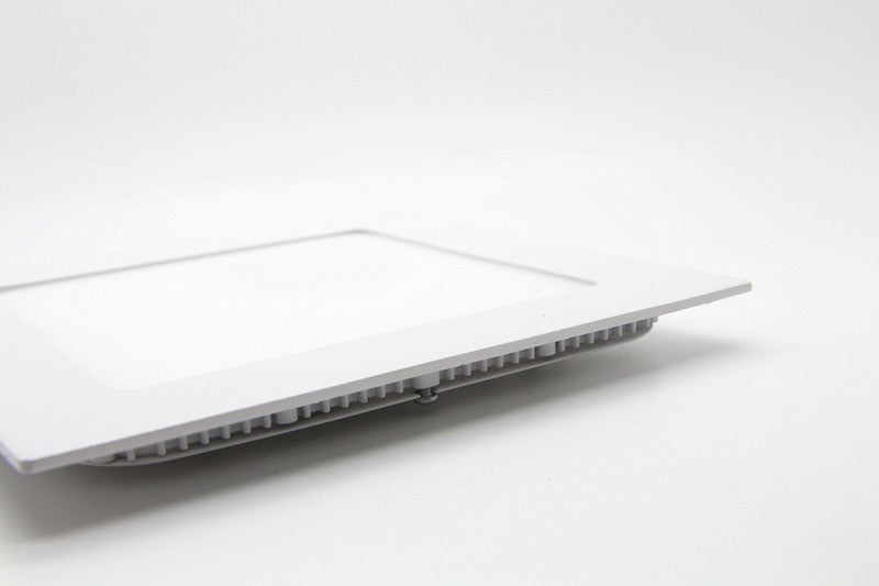 Ultra Thin Design 3W 4W 6W 9W 12W 15W LED SMD2835 Dimmable Ceiling Recessed Grid Downlight / Slim Square Flat Panel Light