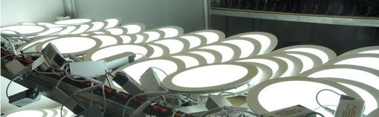 Ultra Thin Design 3W 4W 6W 9W 12W 15W LED SMD2835 Dimmable Ceiling Recessed Grid Downlight / Slim Square Flat Panel Light