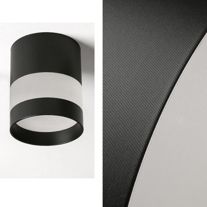 JOYINLED Surface Mounted LED Downlight Round Ceiling Downlight Black White Golden Soft Light Led Spot Lights Ceiling Fixtures