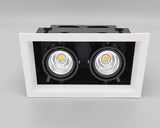 Dimmable COB Led Downlight Light Ceiling Spot Light 10W 20W 30W AC85-265V White/Black Ceiling Recessed Lights Indoor Lighting