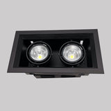 Dimmable COB Led Downlight Light Ceiling Spot Light 10W 20W 30W AC85-265V White/Black Ceiling Recessed Lights Indoor Lighting