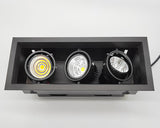 Dimmable COB Led Downlight Light Ceiling Spot Light 10W 20W 30W AC85-265V White/Black Ceiling Recessed Lights Indoor Lighting