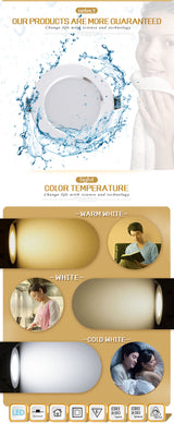 Waterproof LED Downlight 5w 7w 9w 12w 15w 18w 30w LED Recessed Ceiling Down light led cob Spot Light Dimmable LED Downlight
