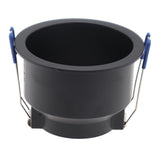 led Black Ceiling Lamp Holder Bases Halogen Light Bracket Cup Aluminum LED Downlight GU10 MR16 spot light Bulb Lamp Holders