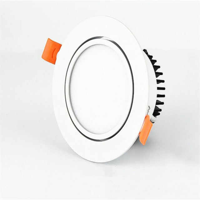 Dimmable Recessed Anti Glare LED Downlights 5W 7W 9W 12W COB LED Ceiling Spot Lights AC85-265V LED Ceiling Lamps Indoor Lighting