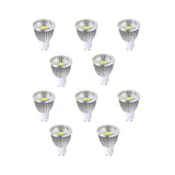 LED Spotlight Bulb 6/9/12W Warm/Cold White 10pcs GU10 AC220V/110V COB Downlight Home Decoration