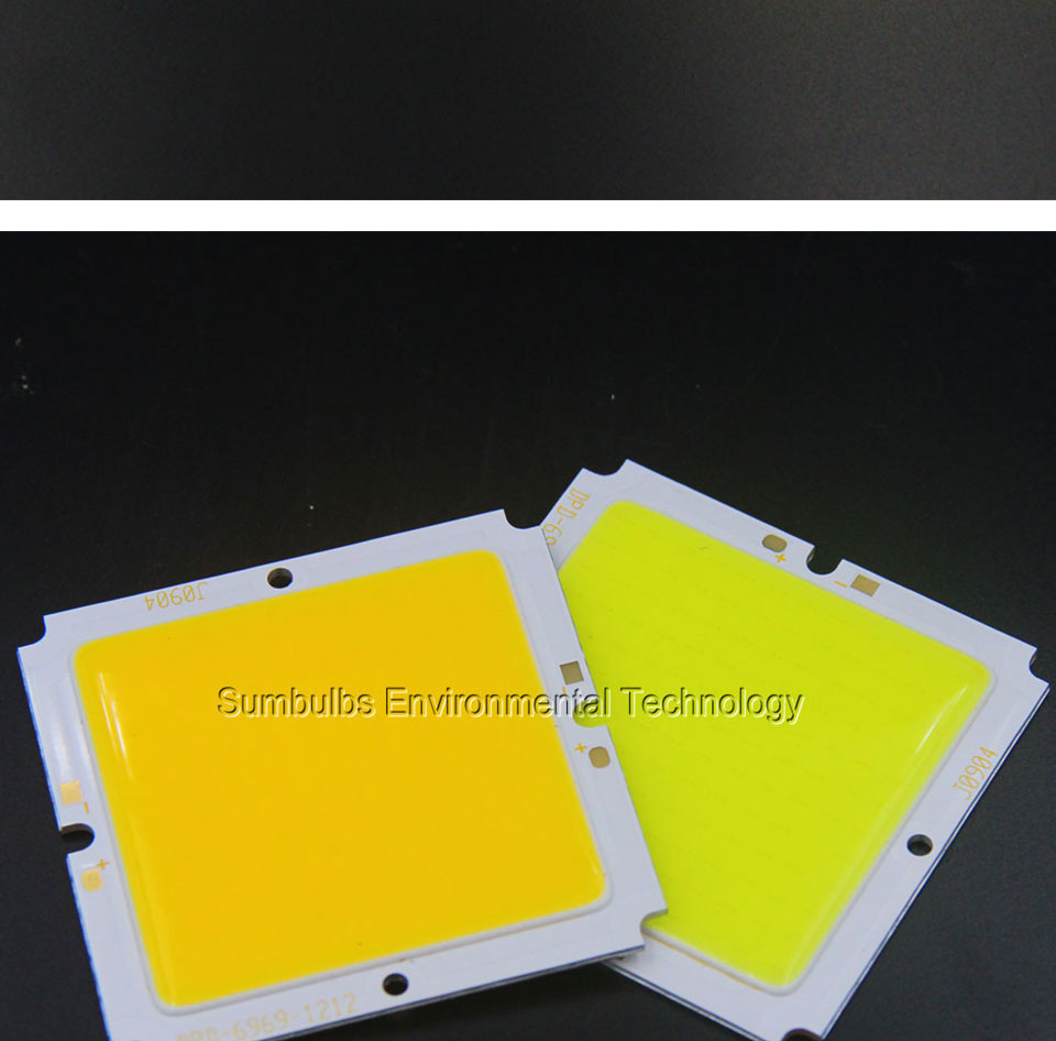 LED Light 69MM 56MM 20W 30W COB Square Chip On Board Light Source Lamp for Downlight Floodlight Super Bright DC 36V 40V