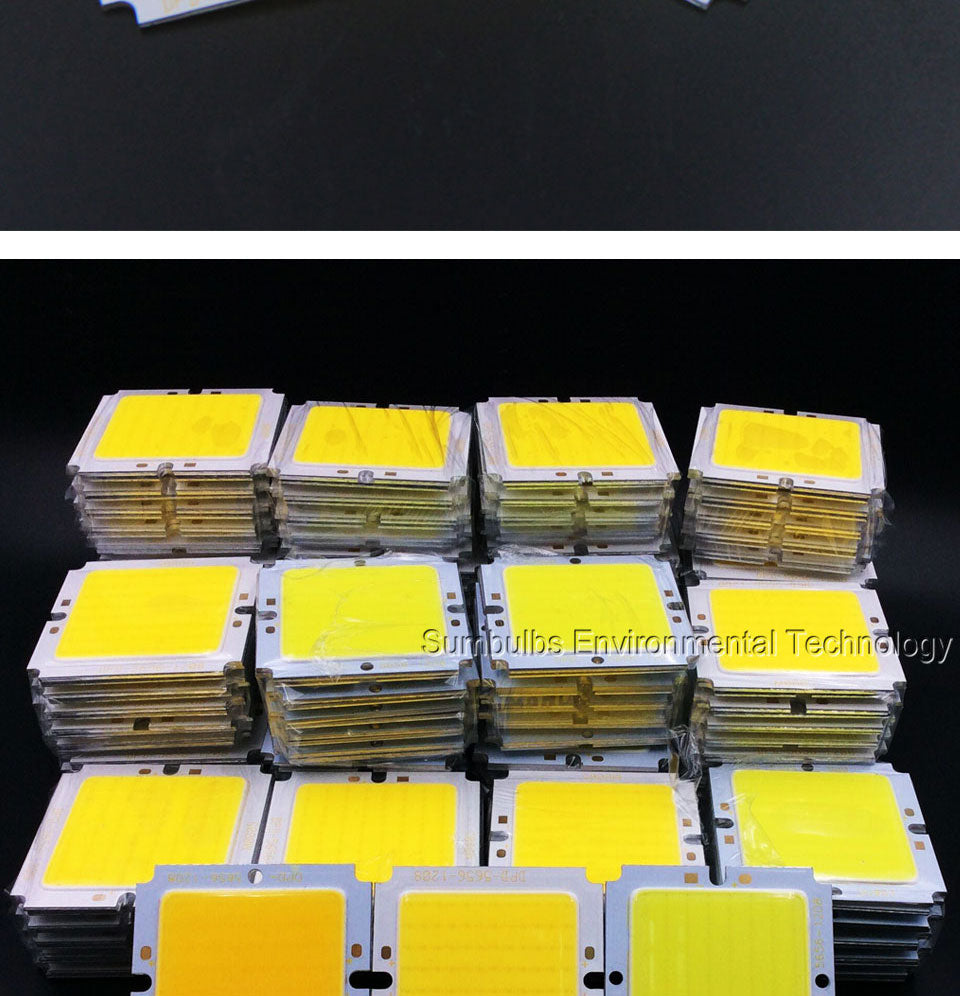 LED Light 69MM 56MM 20W 30W COB Square Chip On Board Light Source Lamp for Downlight Floodlight Super Bright DC 36V 40V