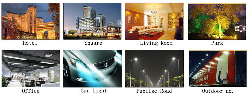 LED Light 69MM 56MM 20W 30W COB Square Chip On Board Light Source Lamp for Downlight Floodlight Super Bright DC 36V 40V