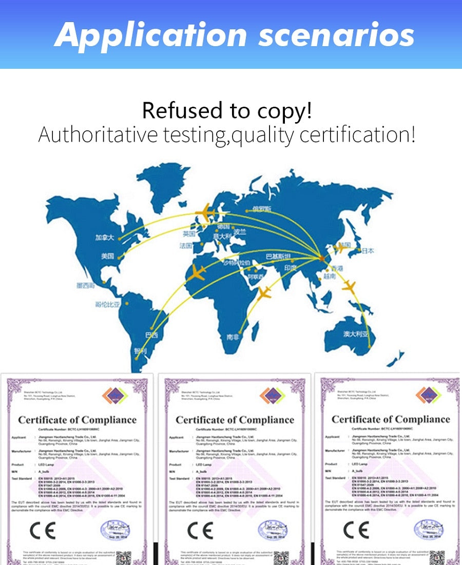 LED Lamp E27 B22 5pcs/lot Lampada Lampe Bedroom/Store Downlight Reading Replacement 3W 6W 9W 12W 15W 18W 110V 220V Cold White